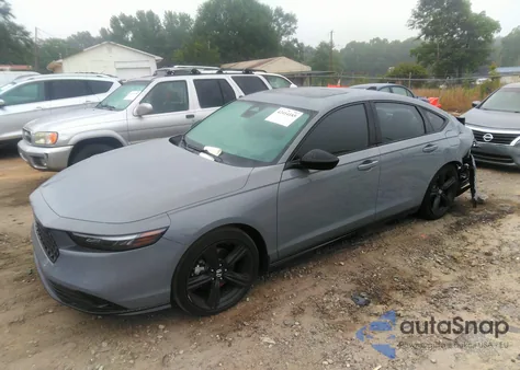 2025 Honda Accord Hybrid Sport-L из США, поврежденный, VIN 1HGCY2F7XSA022835